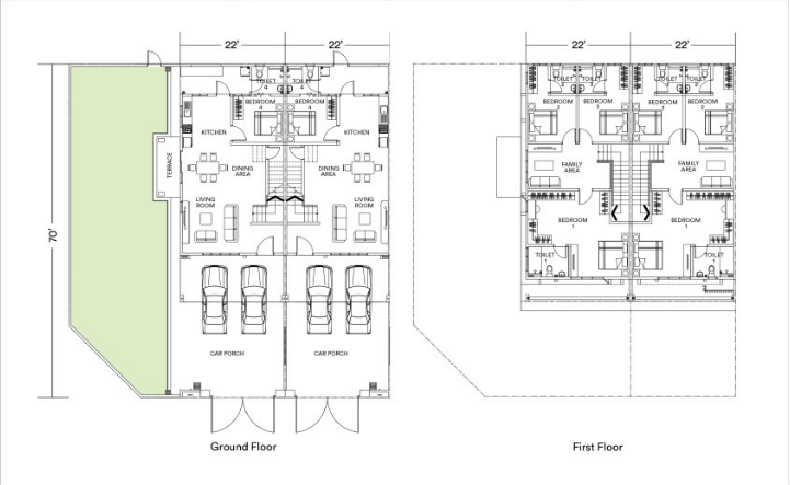 Type B floor plan